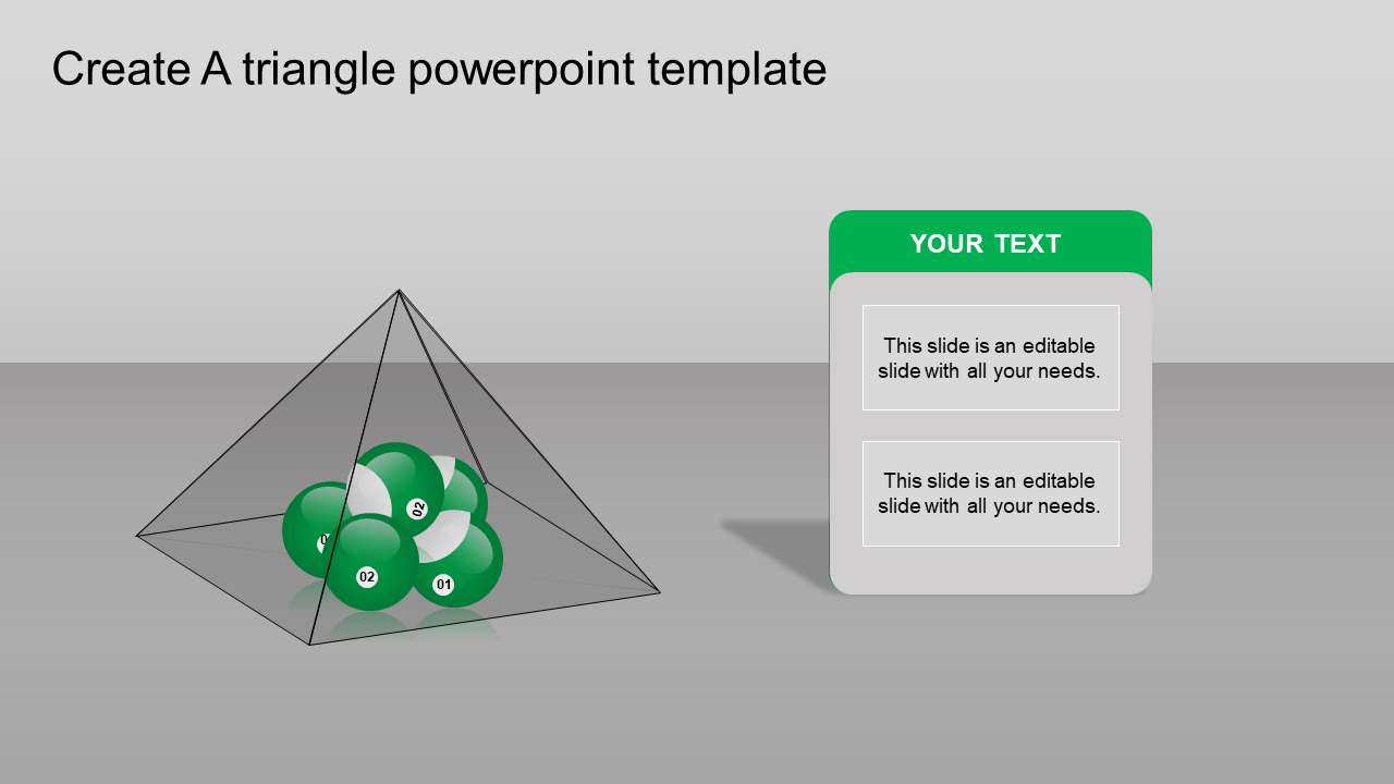Get our Triangle PPT and Google Slides Template 